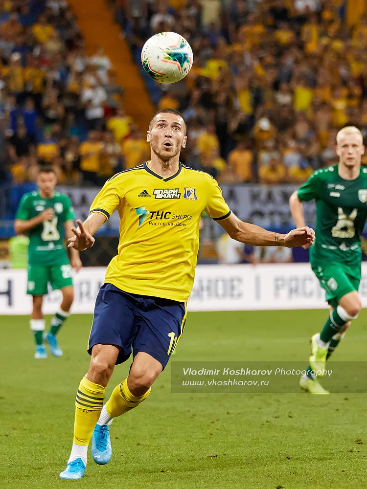 Aleksey Ionov of FC Rostov in action