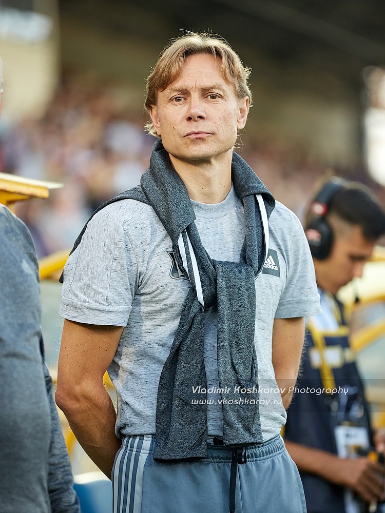 Valeri Karpin of FC Rostov the head coach