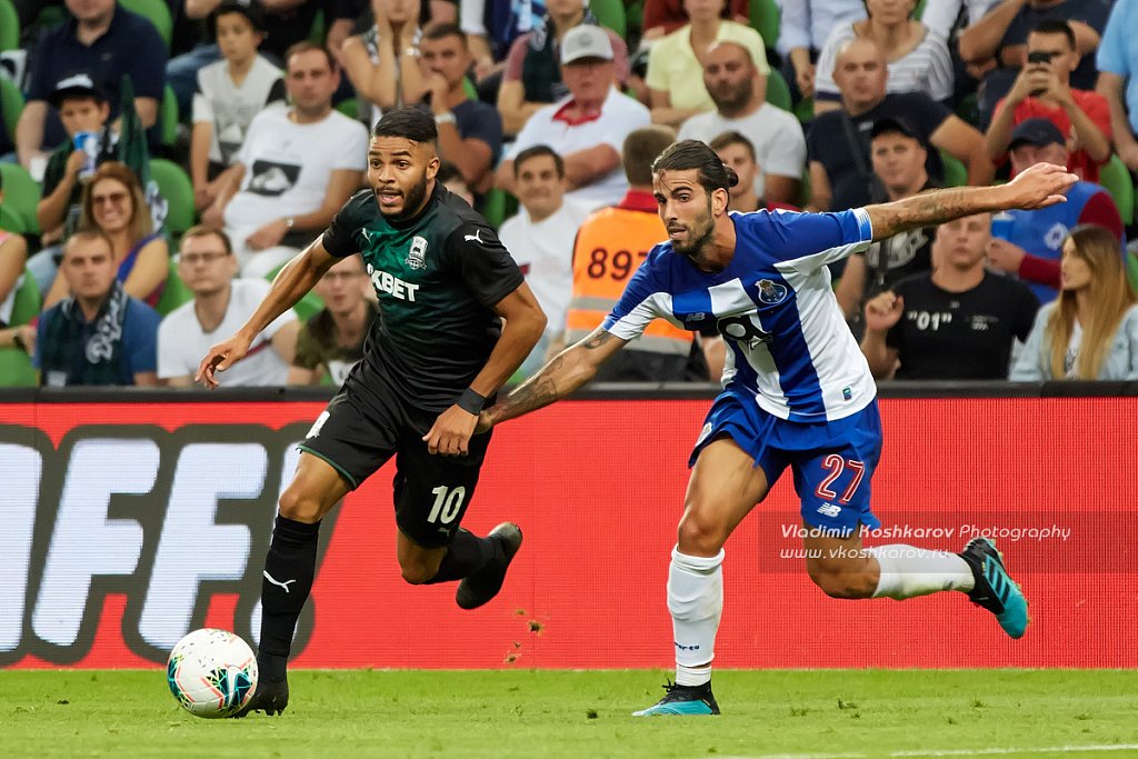 Wanderson of FC Krasnodar in action